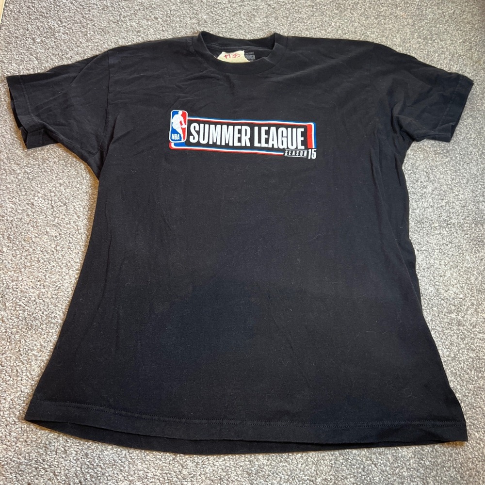 NBA Summer League Shirt Mens Large Black MGM Resorts 15 Years street basketball